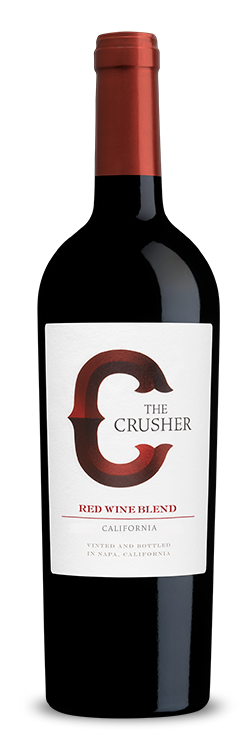 Crusher Red Wine Blend bottleshot
